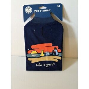 Life Is Good Dog T-Shirt - Size M